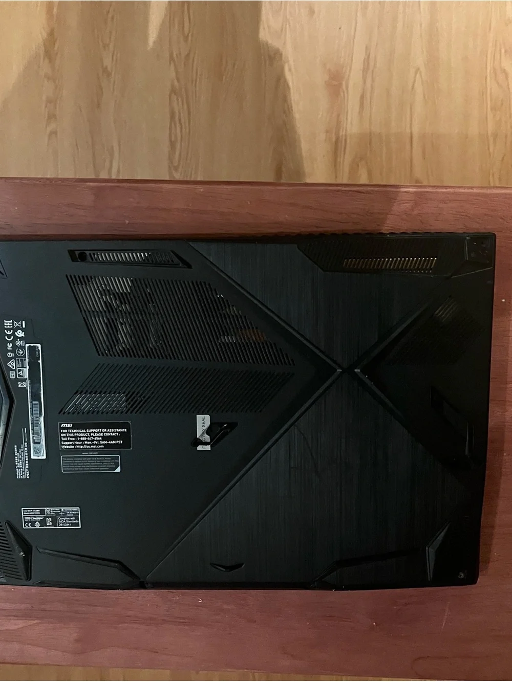 MSI Laptop with Red Backlit Keyboard - High-Performance Gaming Laptop